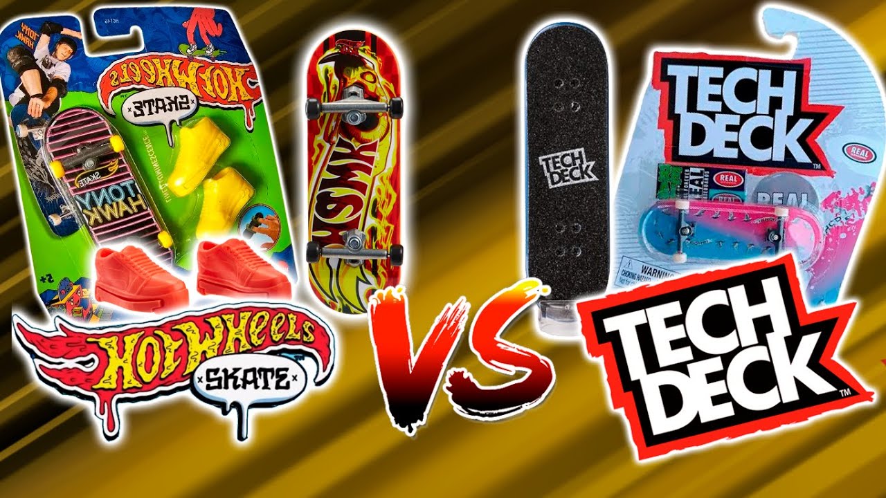 HOT WHEELS SKATE VS TECH DECK 🛹  |  CUAL ES MEJOR