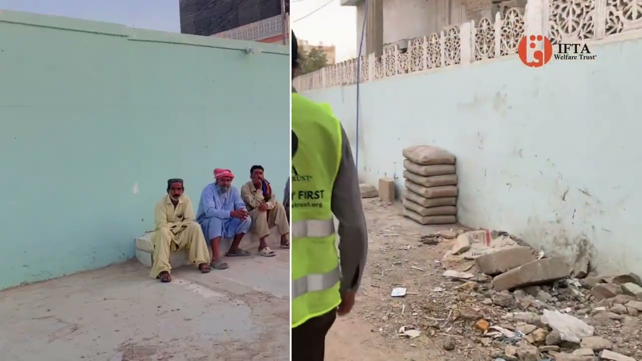 RAMZAN RATION DISTRIBUTION 2026 MUSHARRAF COLONY AND BHUDNI GOTH NEAR HAWKSBAY