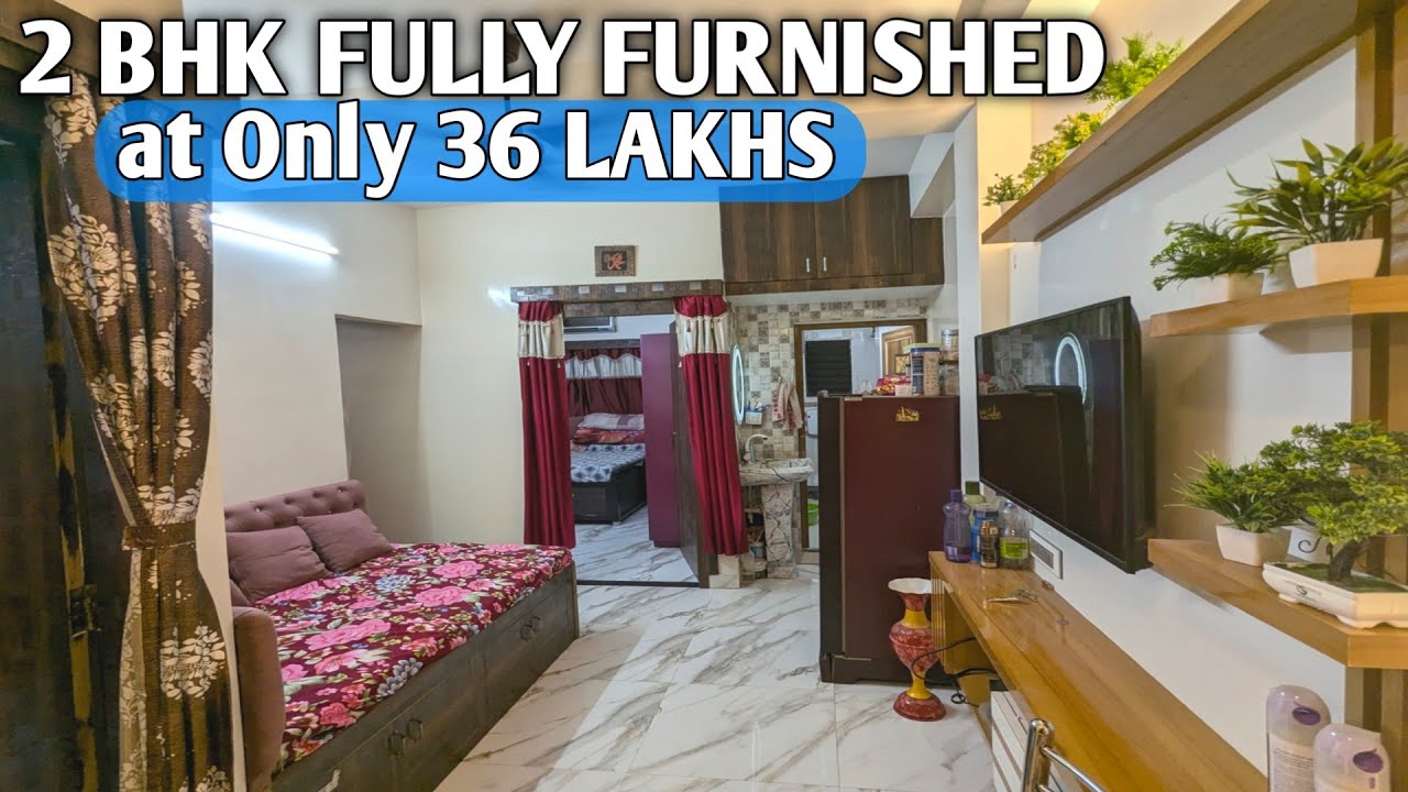 K-237/ 2 BHK Fully Furnished Flat For SELL In KOLKATA | Low Budget Flat Sell | 2 BHK  FLAT VIDEO 