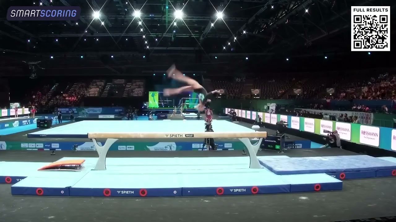 Hildur Maja Gudmundsdottir. 2025 European Championships. Qual/TF. BB