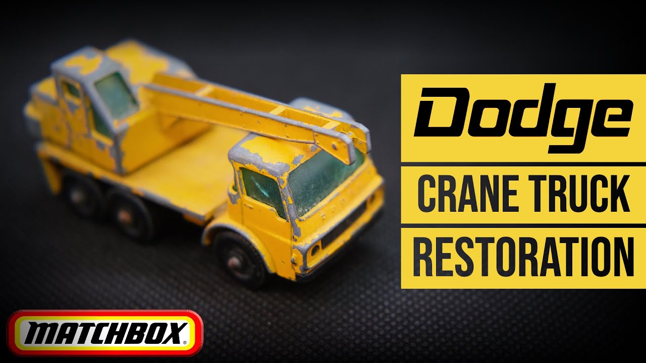 Реставрация грузовика Dodge Crane Truck от MATCHBOX