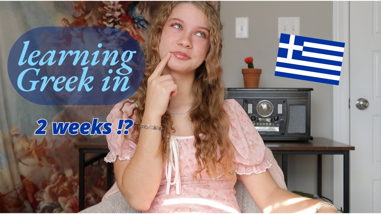 Is it possible to learn a language in TWO weeks?? Ultimate Greek challenge🇬🇷