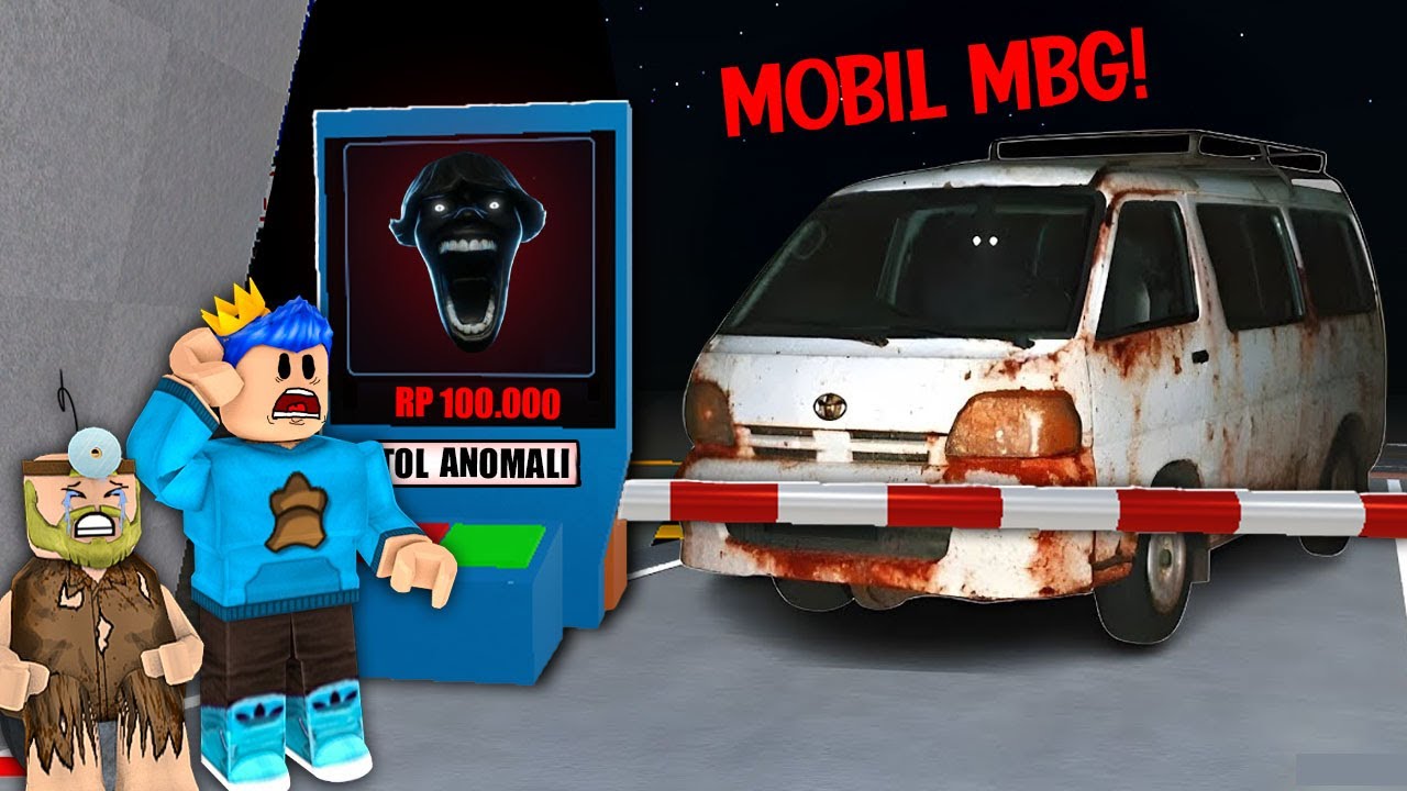 AKU JAGA TOL JAM 12 MALAM BANYAK MOBIL ANOMALI PENAMPAKAN DI ROBLOX!!