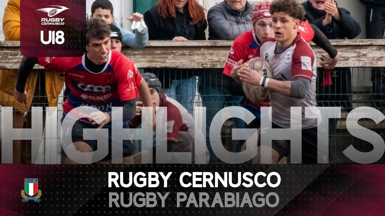 Rugby Cernusco v Rugby Parabiago (U18) | 16.02.2025 | Highlights