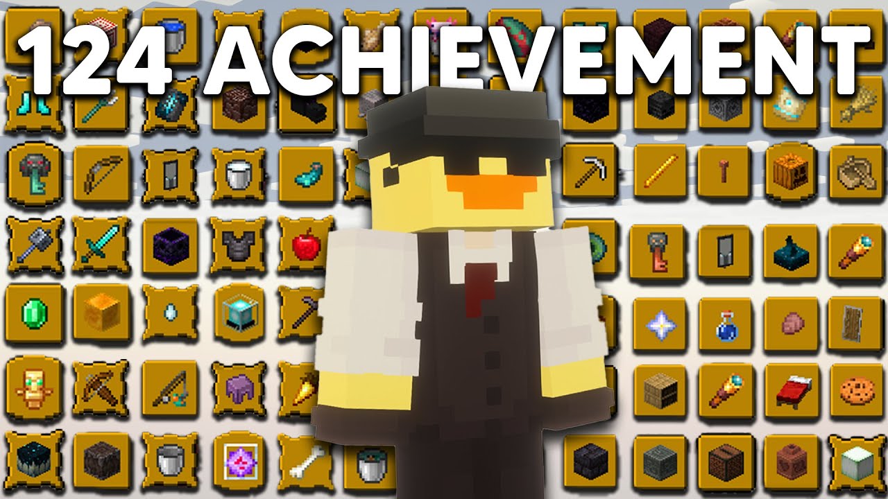 Gua Mencoba Mendapatkan SEMUA Achievements di Minecraft Hardcore!