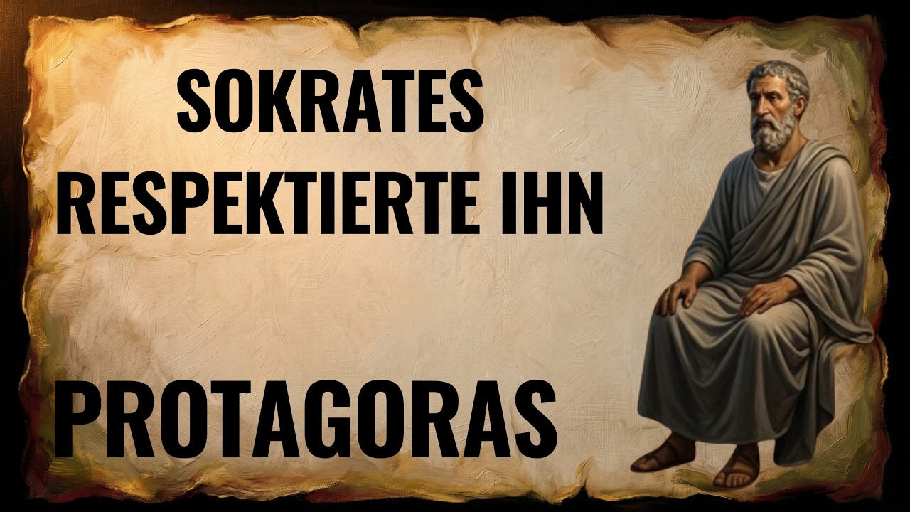 Wer war Protagoras ?  Der Sophist, der die Philosophie auf die Erde holte