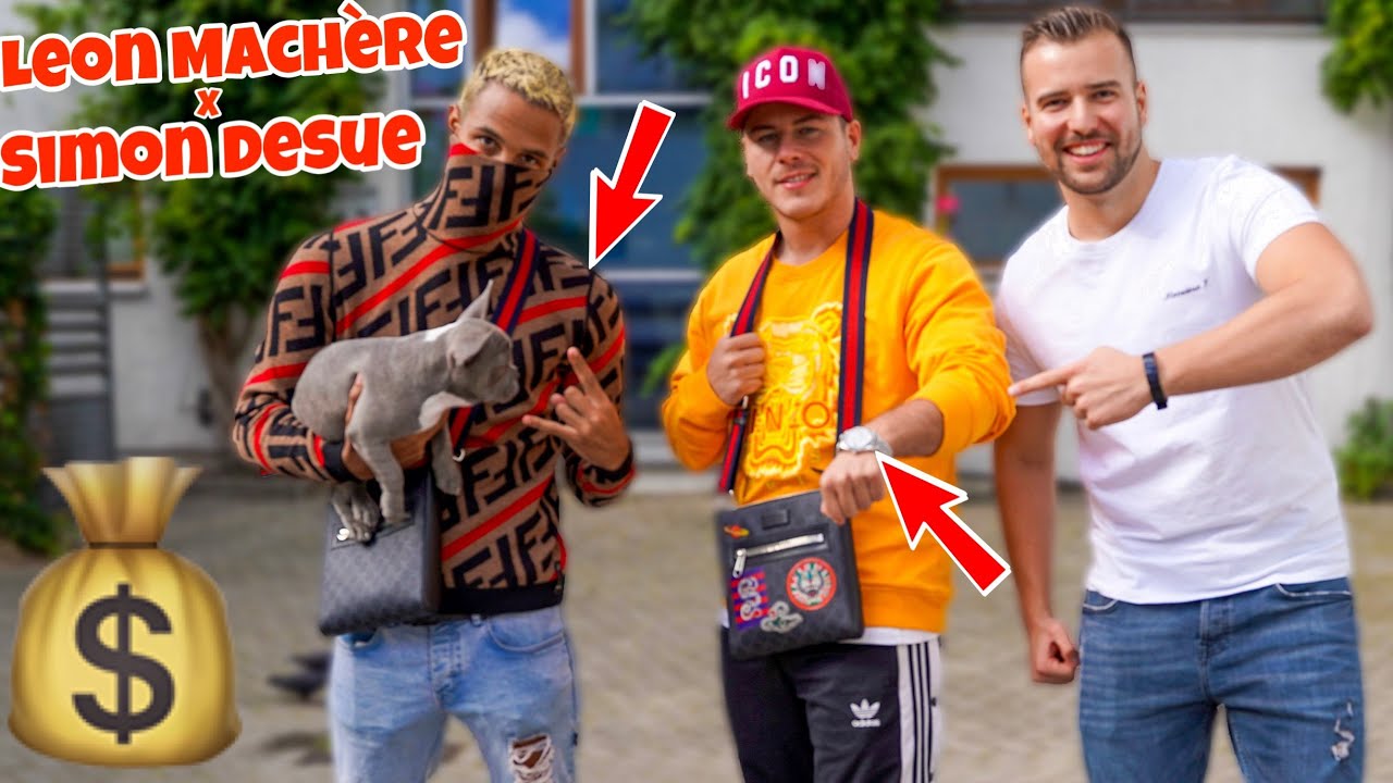 WIE VIEL IST DEIN OUTFIT WERT ? mit LEON MACHÈRE & SIMON DESUE 🔥| LION
