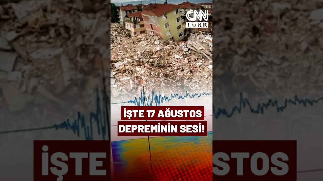 26 Yıllık Acı: G&ouml;lc&uuml;k Depremi... 17 Ağustos Depreminin Sesi Oluşturuldu