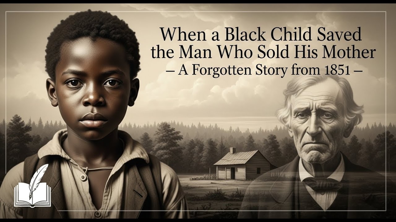 When a Black Child Saved the Man Who Sold His Mother — A Forgotten Story from 1851