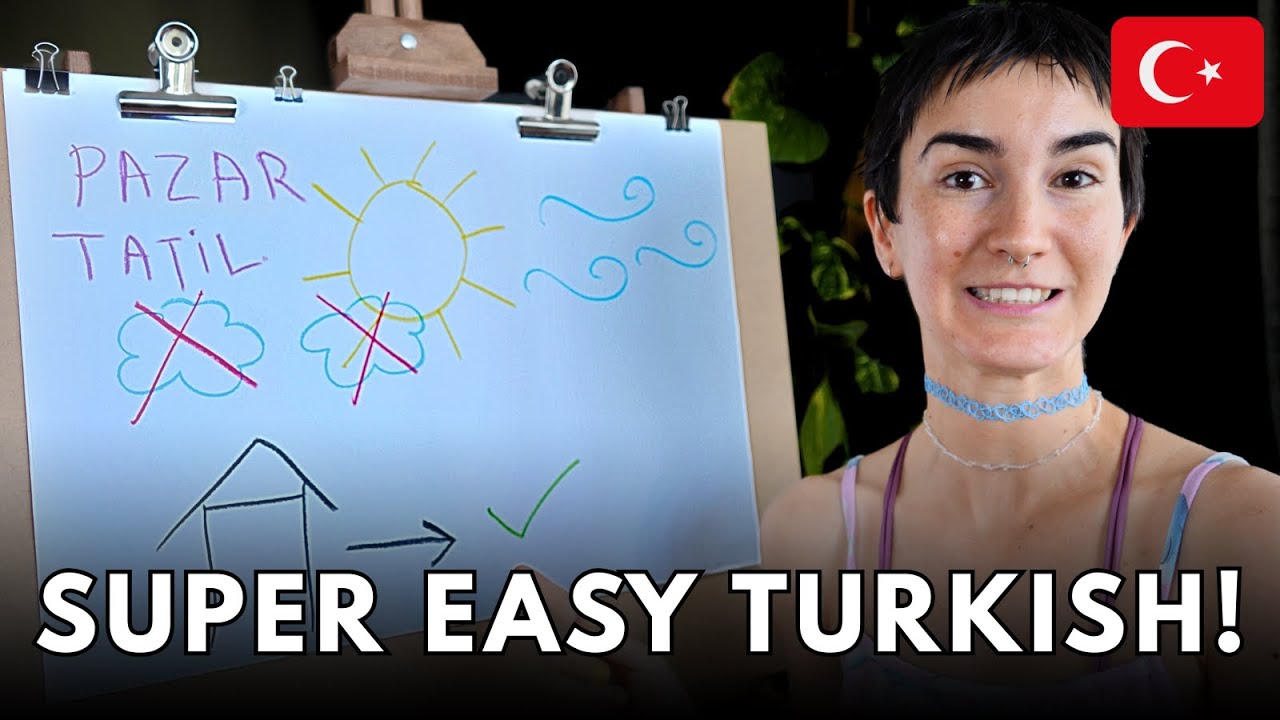 You'll understand this 🇹🇷 video WITHOUT subtitles - Super Easy Turkish
