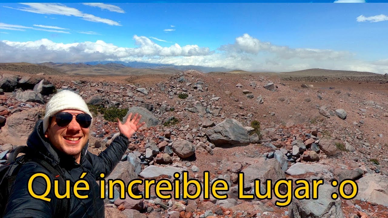 Este lugar parece de otro planeta wow Volcán Chimborazo. Albert Oleaga. Ecuador