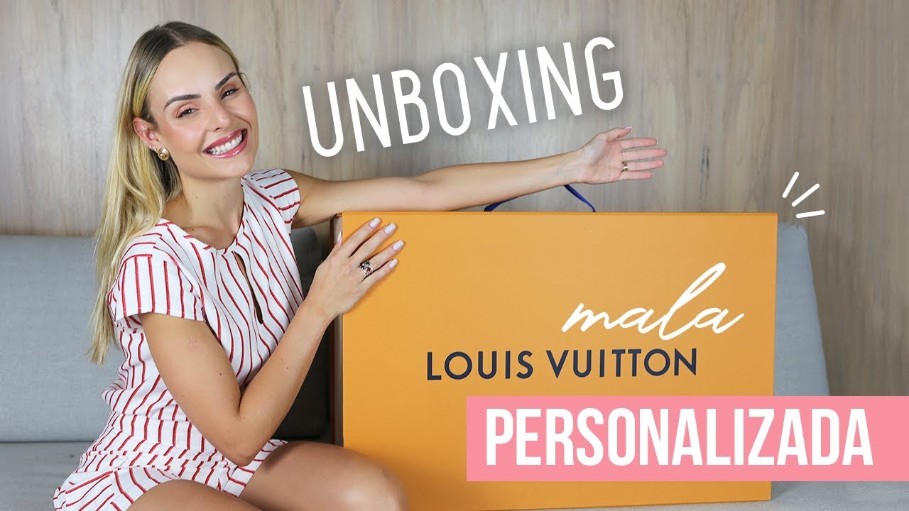 MALA Louis Vuitton Horizon 55 PERSONALIZADA | Unboxing