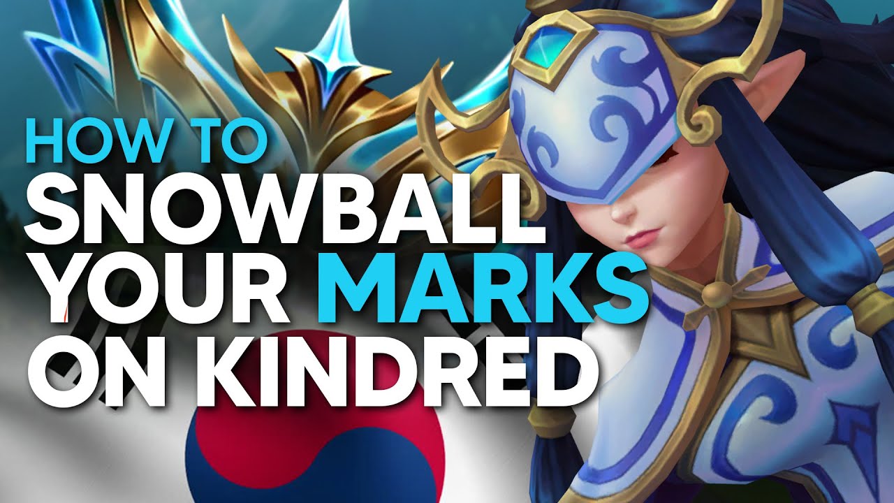 How to HARD CARRY Games on Kindred by Getting A LOT OF MARKS - Educational Gameplay - Challenger KR