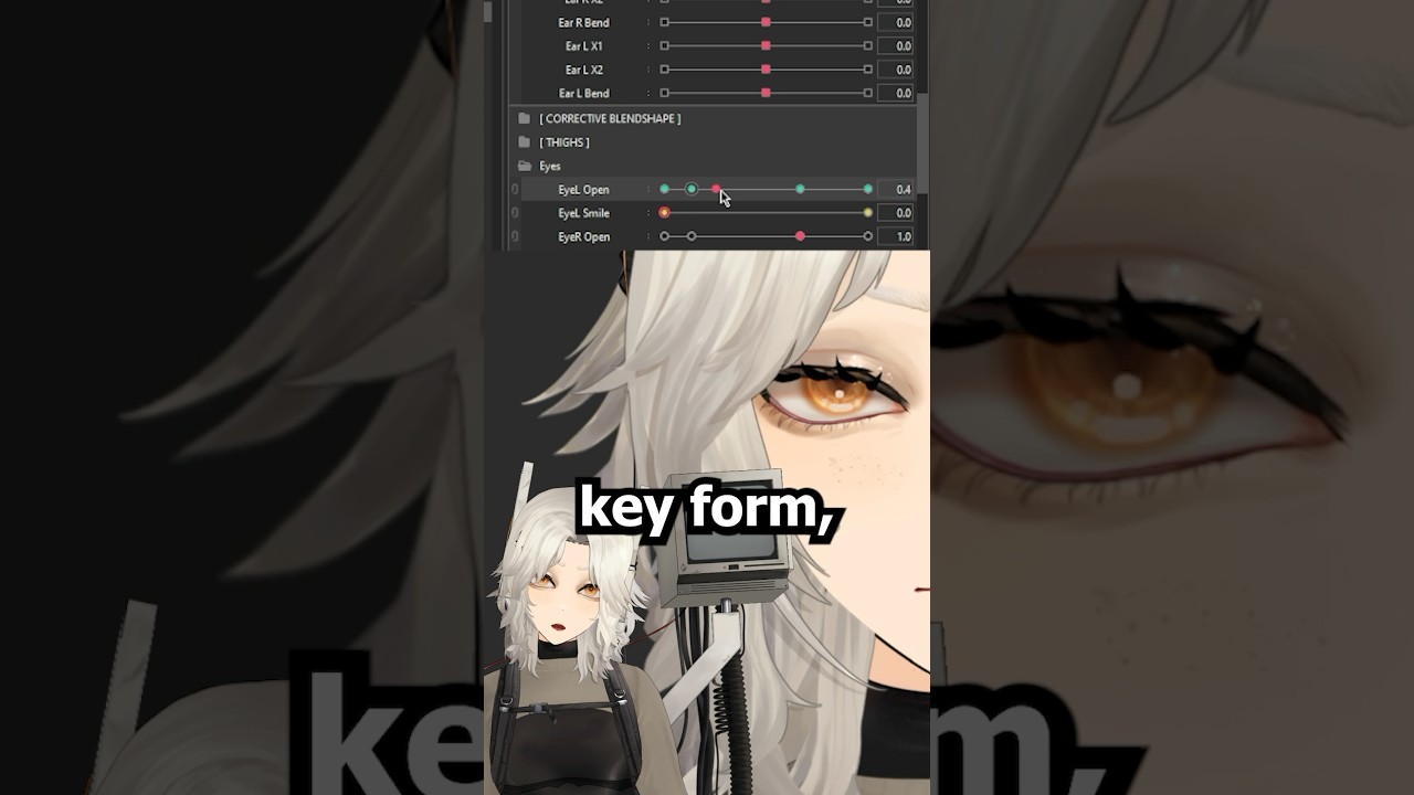 How To Rig a Vtuber Model #live2d #vtuber