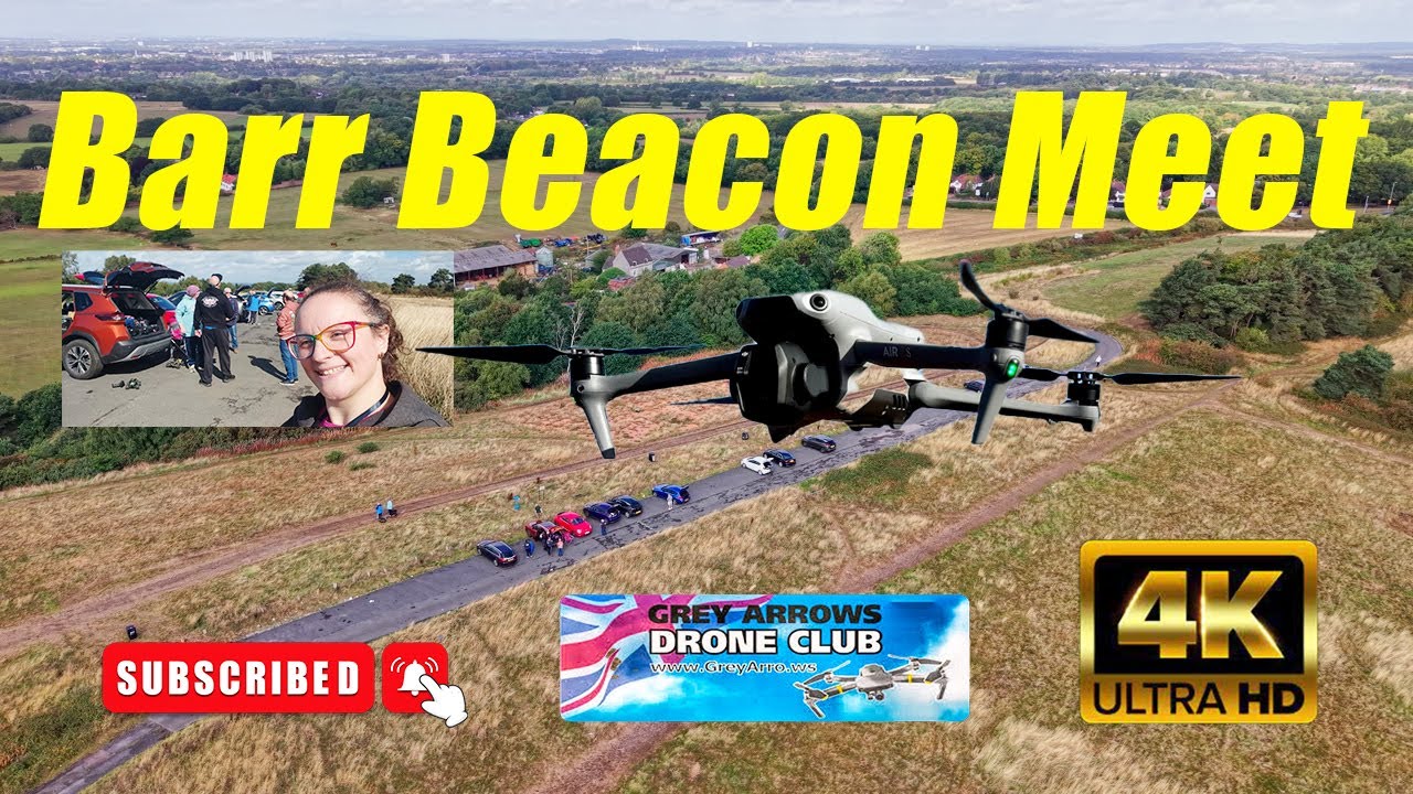 Grey Arrows Drone Club Foley's Meet at Barr Beacon. Getting High with Fun and laughter!
