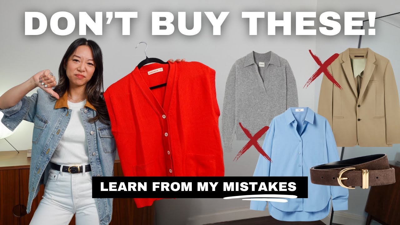 Clothes You’ll ALWAYS Regret Buying (What I’m Decluttering)