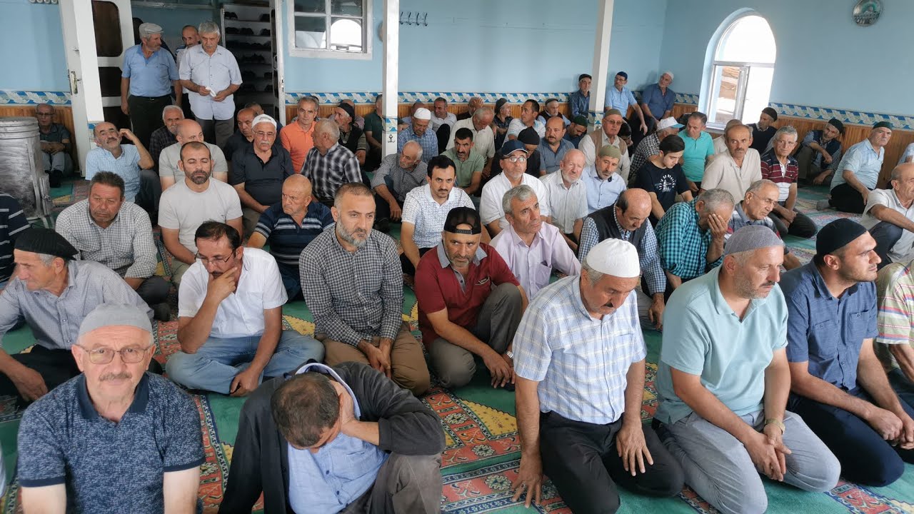 ERBAA GÜMÜŞALAN KÖYÜ CAMİ HURŞİT KORKMAZ CENAZESİNDE TURAN ALİ DURUPINAR CUMA VAAZI  25 AĞUSTOS 2023