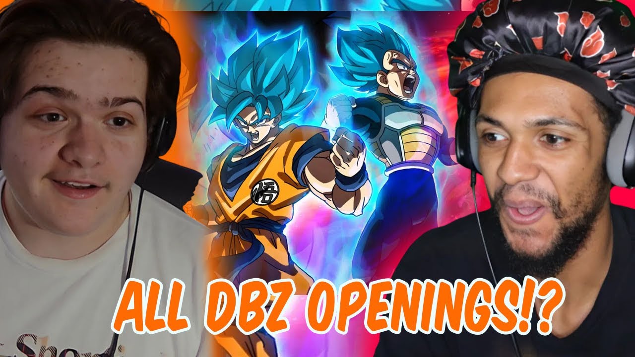 New DBZ Fans React To all Dragon Ball Openings FOR THE FIRST TIME