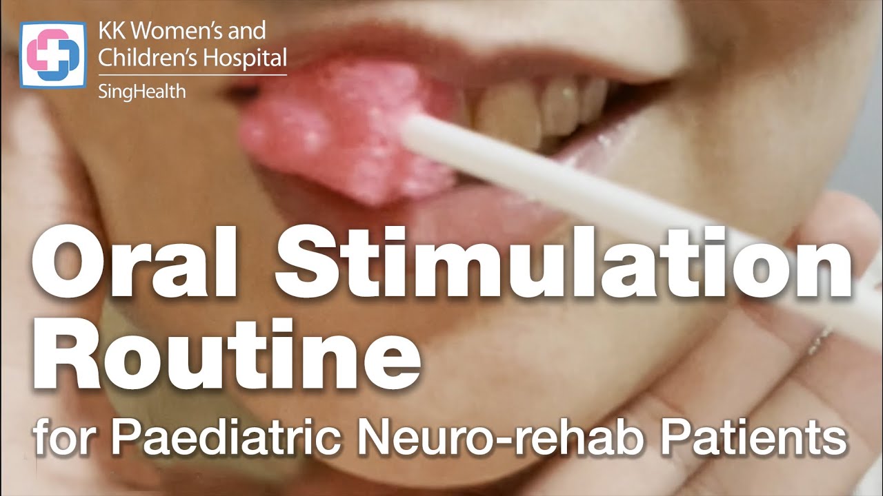 Oral Stimulation Routine for Paediatric Neuro Rehab Patients (How To Use A Toothette)