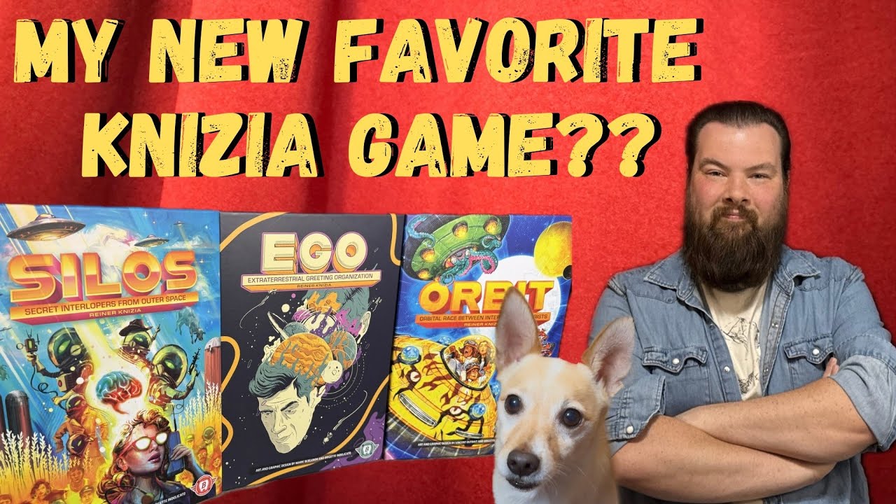 My New Favorite Knizia Game? SILOS, EGO, & ORBIT review