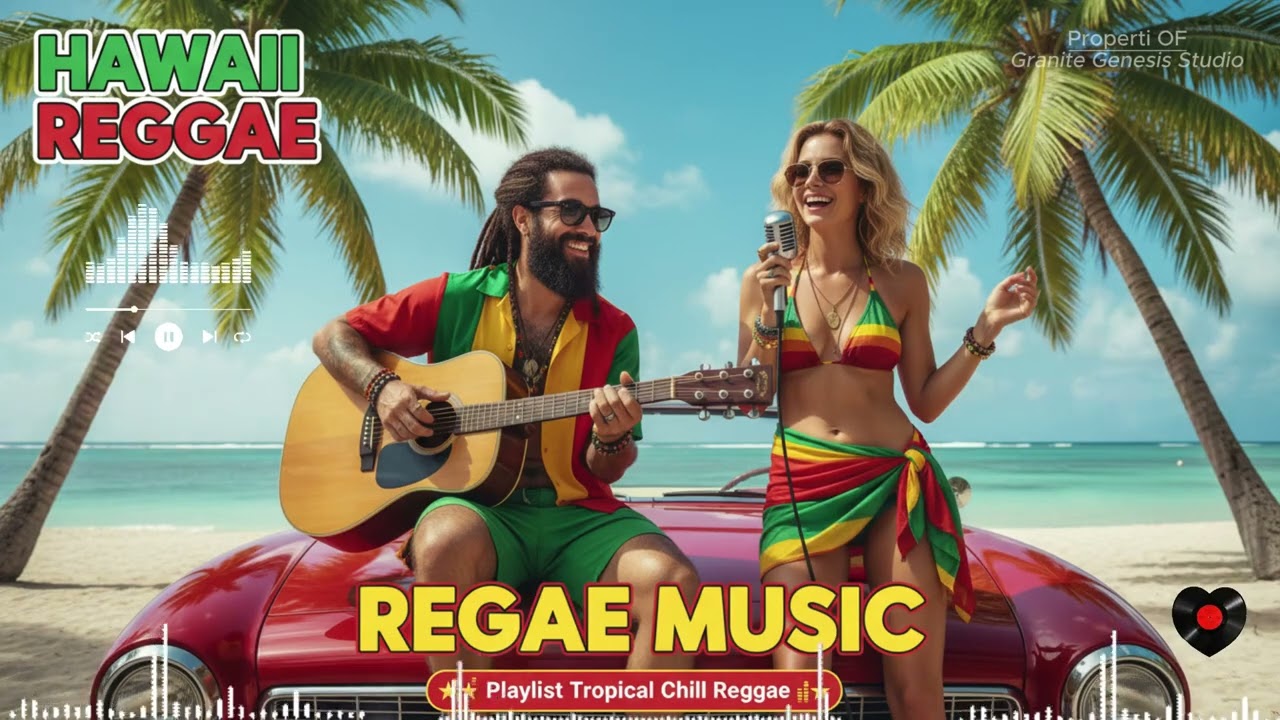 Tropical Island Reggae Feel Good Hawaiian Beats for Summer Chill Bob Marley UB40 Jimmy Cliff