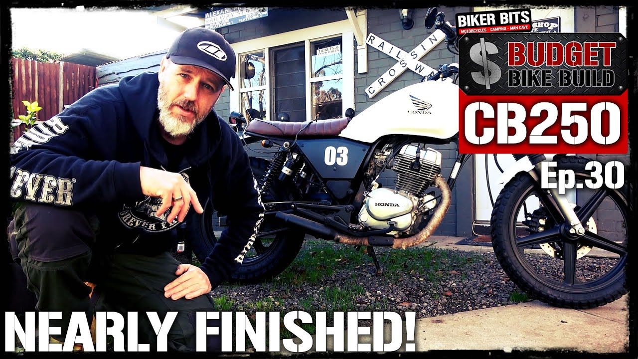 CB250 Build - New Shocks & Test Ride - Ep.29!