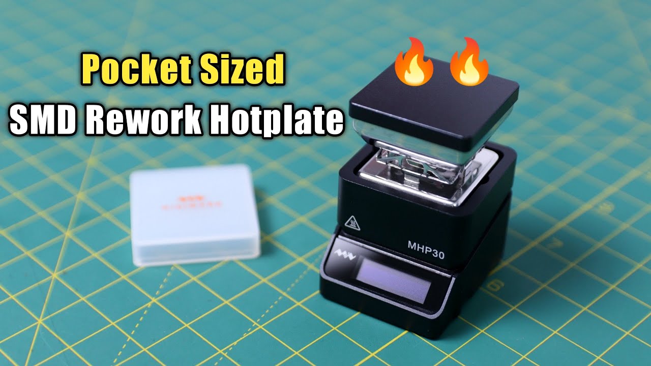 Pocket Sized SMD Rework Mini Hot Plate ||  || MiniWare MHP30 Unboxing and Review