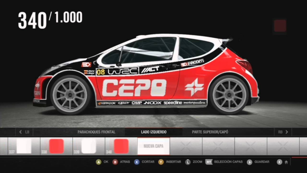 Speedpainting 207s2000 cepsa Forza Motorsport 4