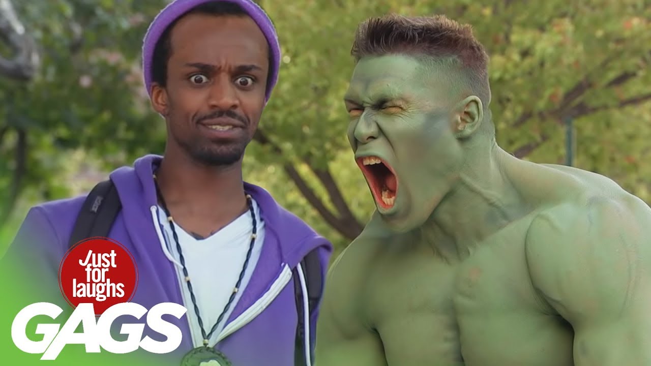 Nun Strips Down To Save Jesus, Spilling Hot Soup, Incredible Hulk Scares Bullies Prank!