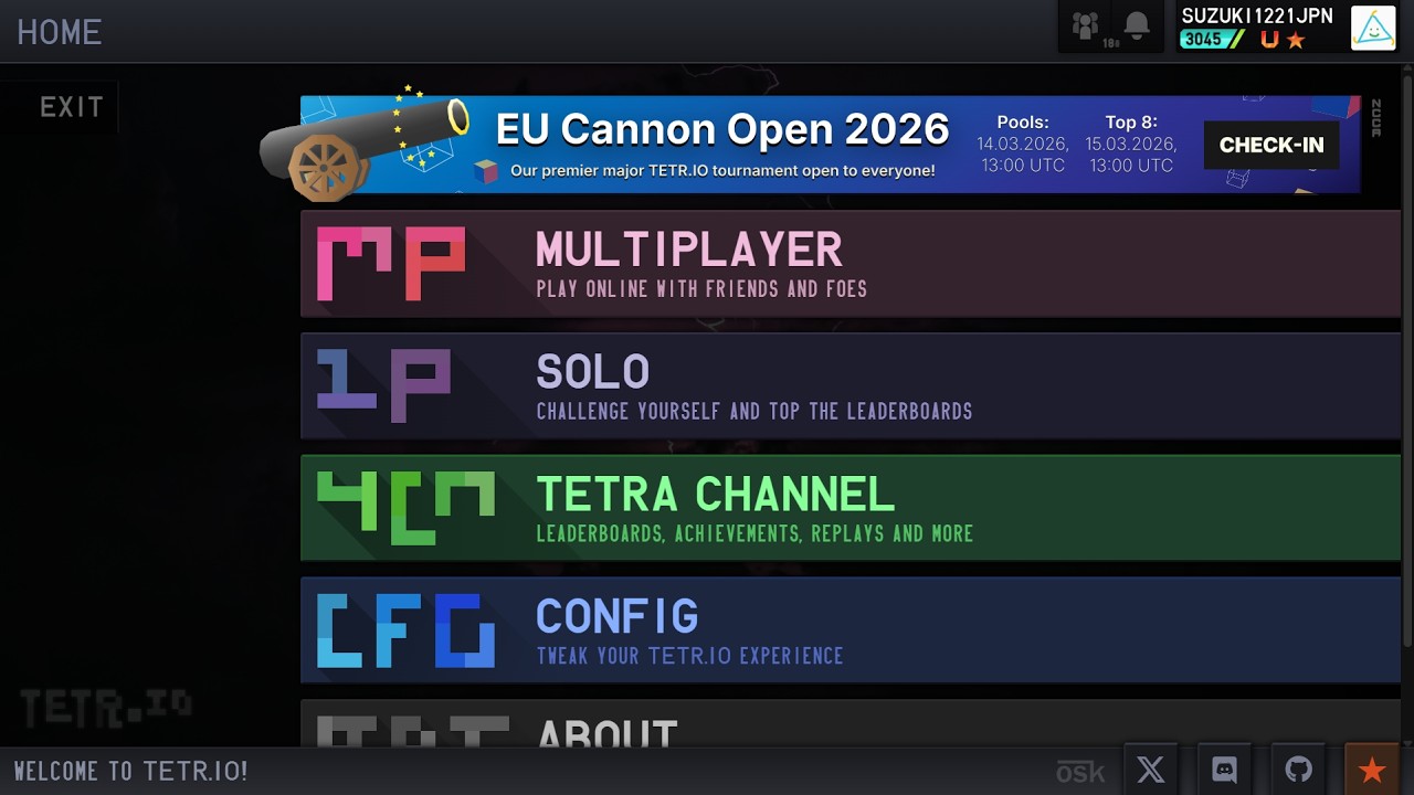 EU CANNONの大会に参加します