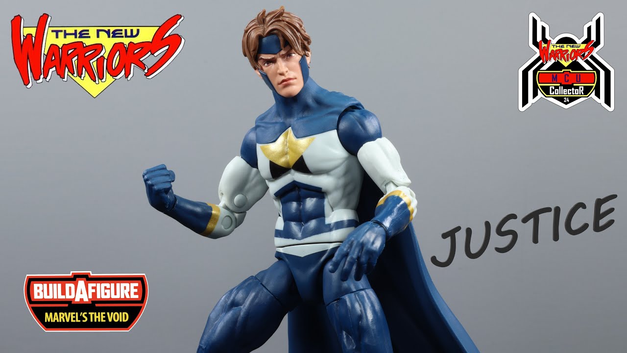 Marvel Legends NEW WARRIORS JUSTICE Avengers The Void BAF Wave Comic Figure Review