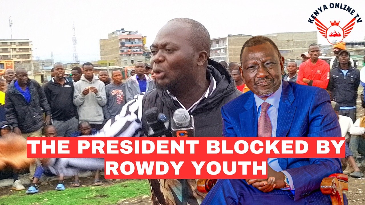 Ruto Blocked in Dagoreti! Drama as bunge la Mwananchi jacaranda reacts