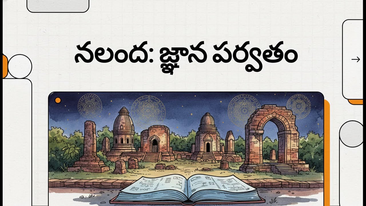 నలంద: జ్ఞాన పర్వతం 🔥 | ప్రపంచాన్ని మార్చిన విశ్వవిద్యాలయం Telugu