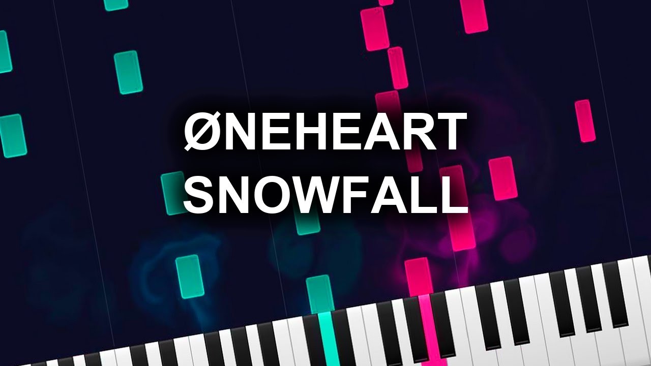 Øneheart - Snowfall (Piano Tutorial)