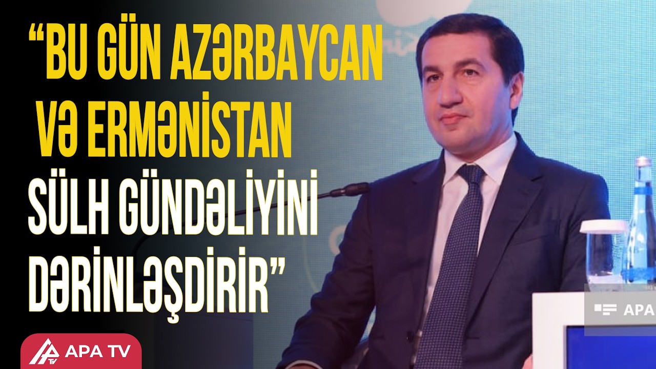 Hikmət Hacıyev: Azərbaycan üçün çoxtərəflilik yalnız sözdə deyil, əməldə vacibdir | APA TV