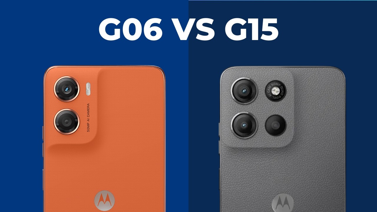 Moto G06 vs Moto G15: Qual é o Melhor? Comparativo Completo
