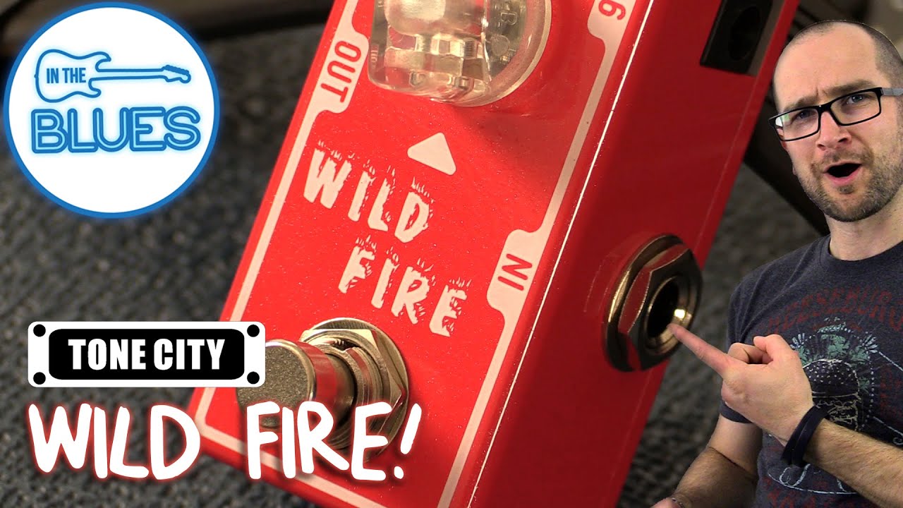 Демо-версия педали дисторшна Tone City Wild Fire (стиль Riot)