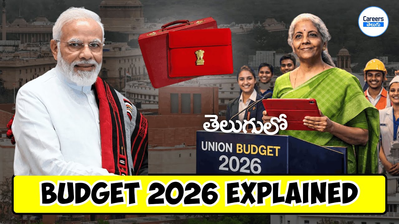 Union Budget 2026 Full Analysis | Tax Slab, GST, Inflation & Middle Class Impact in Telugu