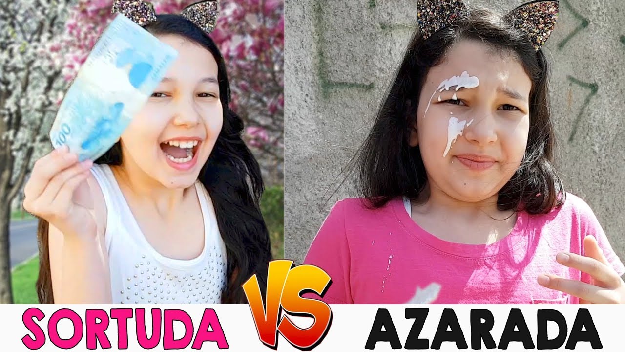 SORTUDA VS AZARADA - FÉRIAS #01 | Luluca
