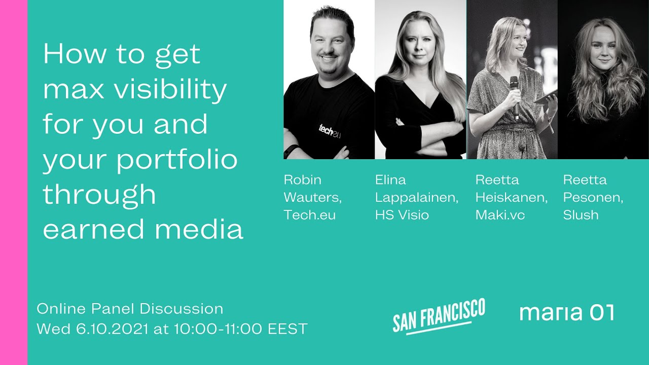 How to get max visibility for you and your portfolio through earned media