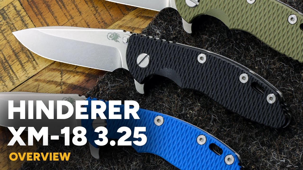 Hinderer XM-18 3.25 &mdash; Новая модель XM-18 среднего размера &mdash; Обзор