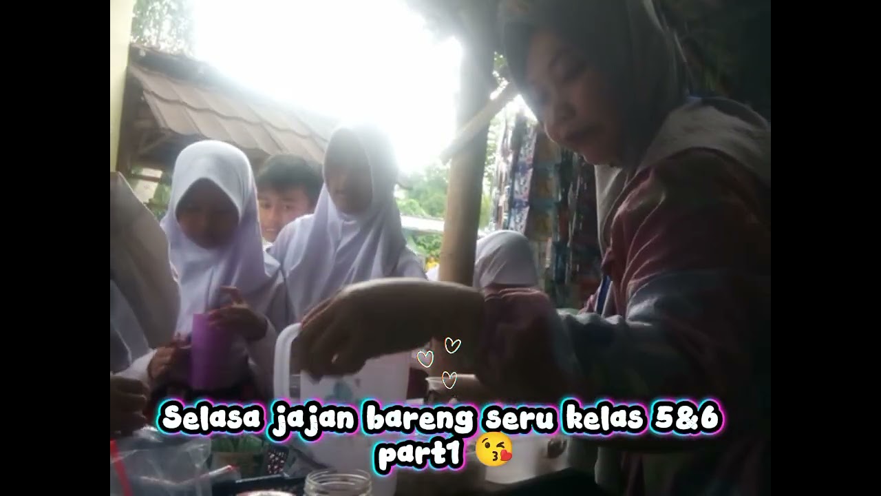 Video panjang jajan bareng kakak kakak senior Selasa pagi di kantin SDN jeungjing 1 😉