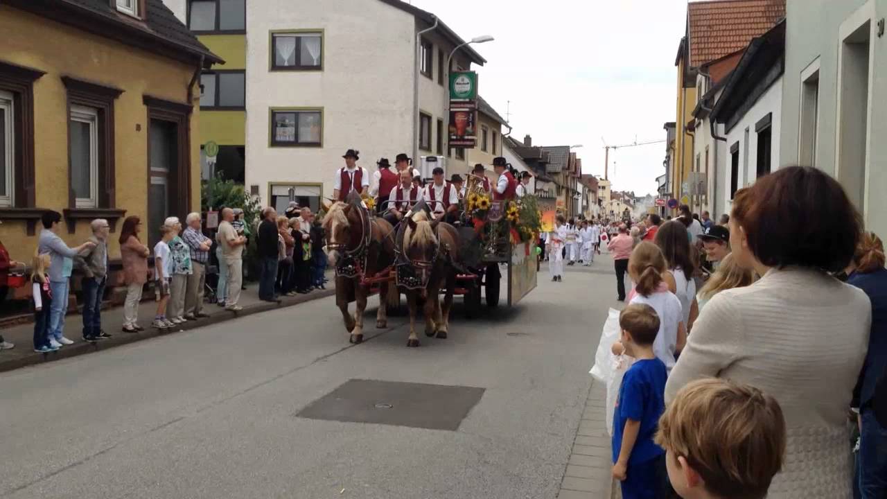 Kerwe 2013 in Otterbach (Teil 1): Festumzug der Vereine