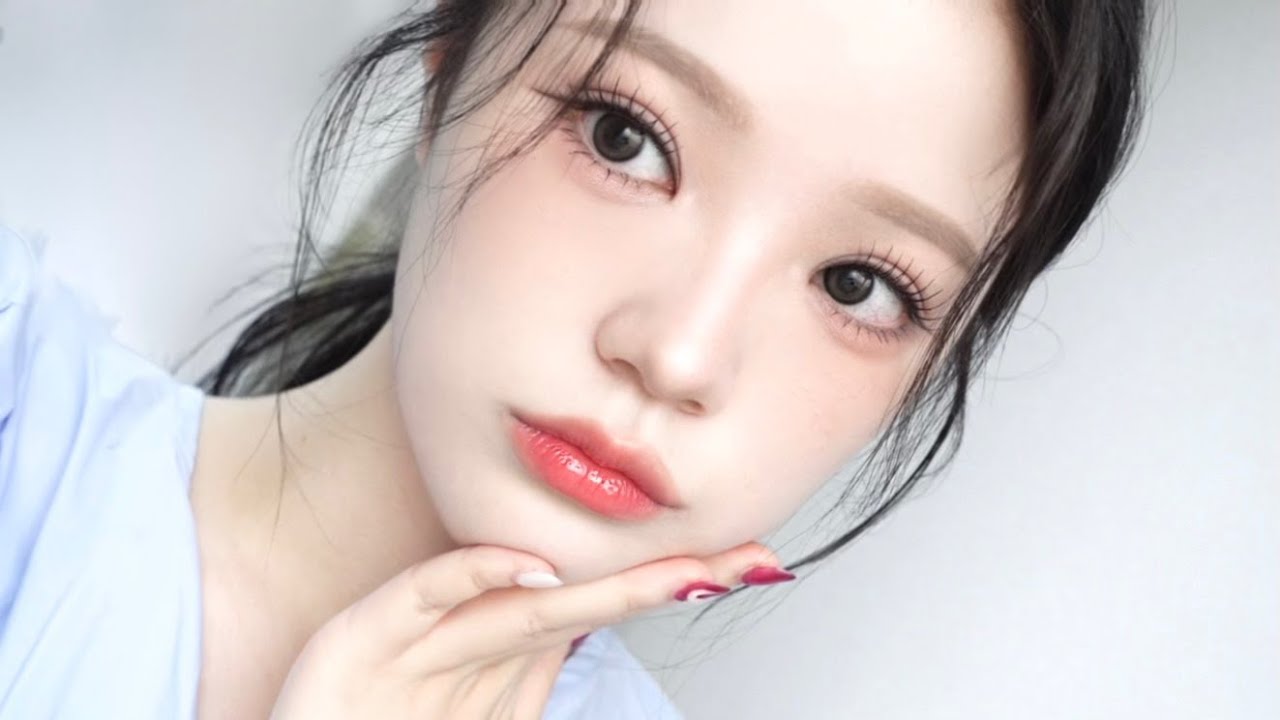 쌍수 후 첫 메이크업..👀 깔끔하게 붓기 커버💗 근황 토크~