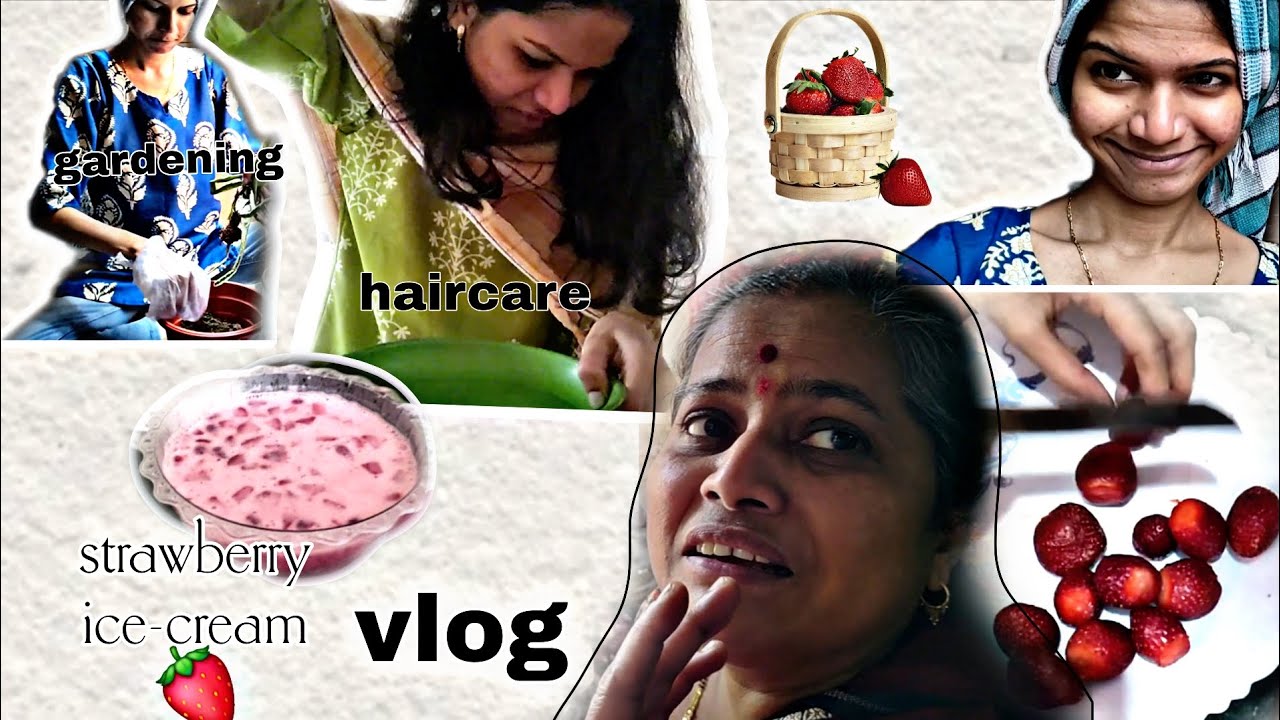 Aaplya yt channel varcha saglyat vegla aani अनोखा vlog शेवटापर्यंत paha🤣| strawberry ice-cream 🍓🪴