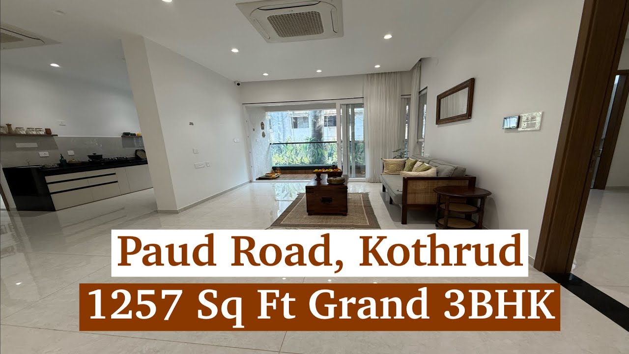 1257 Sq Ft Grand 3BHK at Paud Road, Kothrud — Location Will Blow Your Mind!