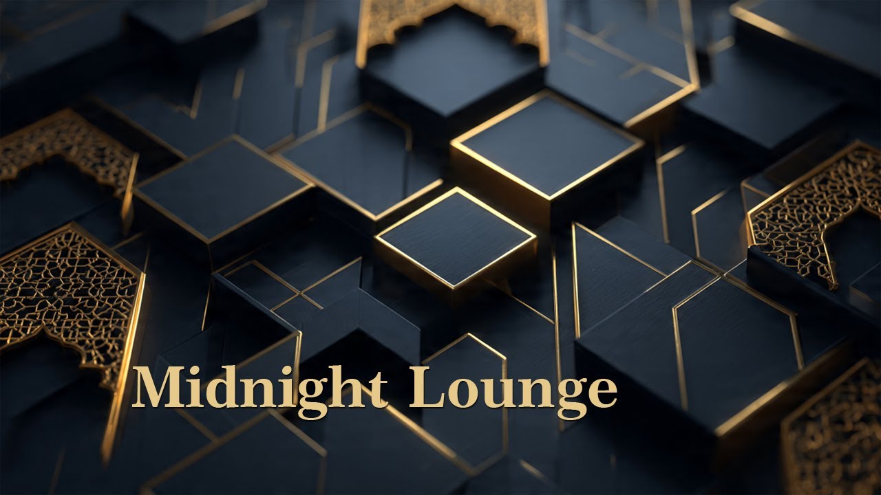 Dark Gold Lounge – Calm Arabian Night Mood   أجواء ذهبية داكنة هادئة