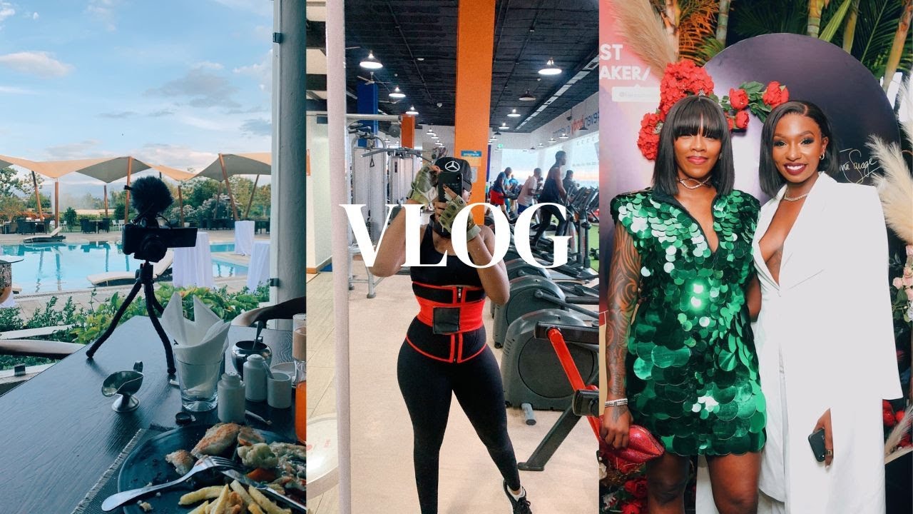 VLOG 9 : DESTINATION WEDDING || THERAPY || BACK TO THE GYM || MEETINGS , SHOOTS & TIWA SAVAGE EVENT.