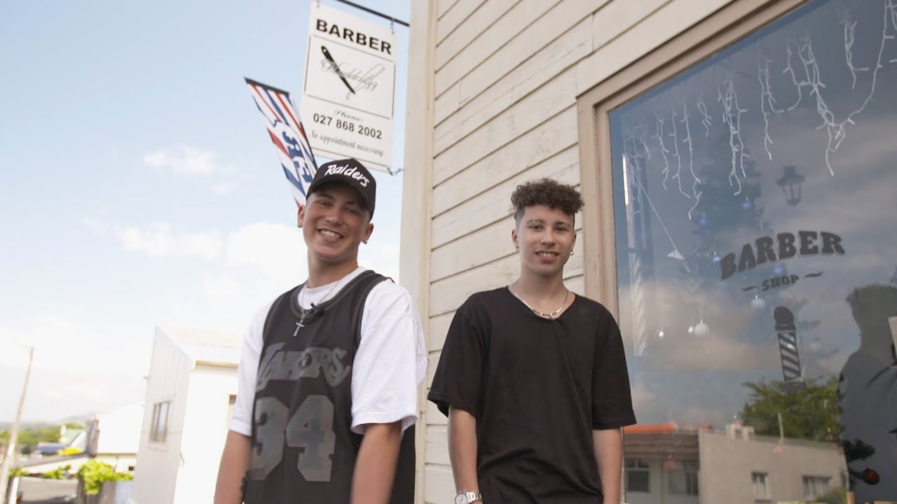 Teenage brothers from Waihi start barber business