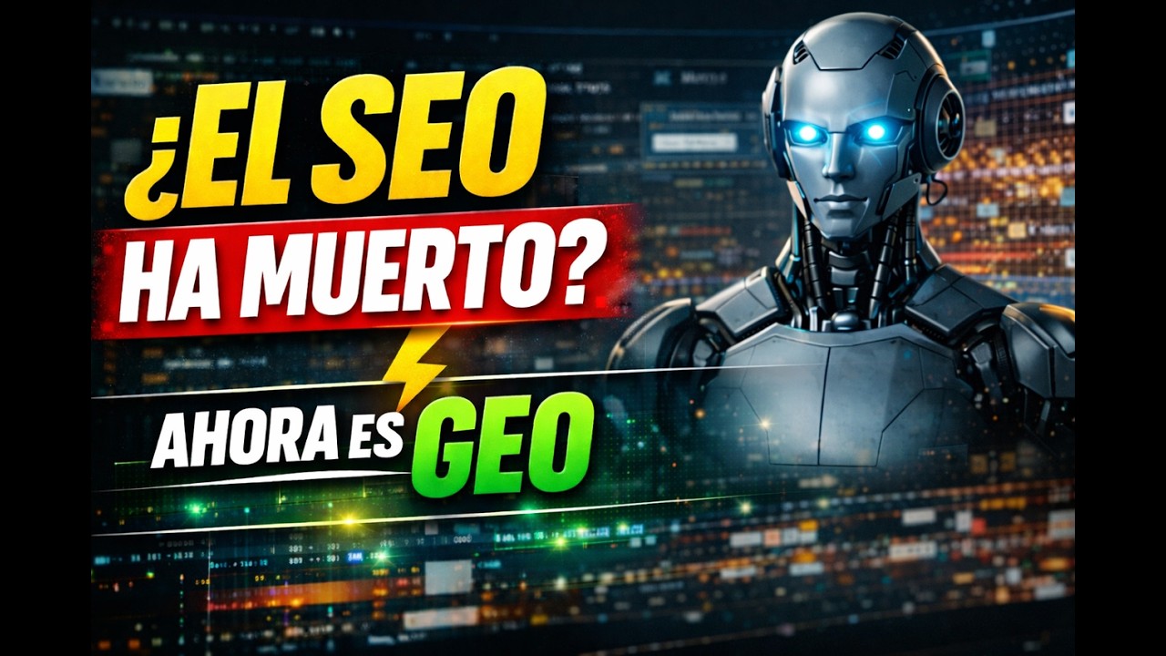 Del SEO al GEO: c&oacute;mo la inteligencia artificial cambiar&aacute; las b&uacute;squedas en 2026